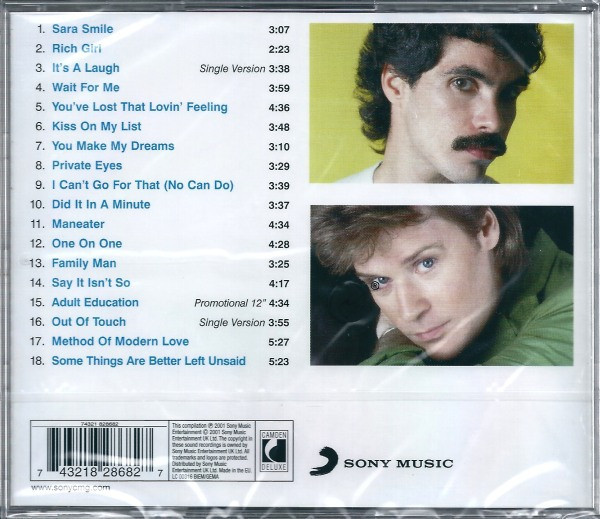 DARYL HALL JOHN OATES - THE VERY BEST
