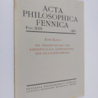 Eino Kaila : Die perzeptuellen und konzeptuellen Komponen... - pikkukuva 1