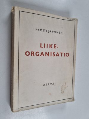 Kyösti Järvinen : Liikeorganisaatio