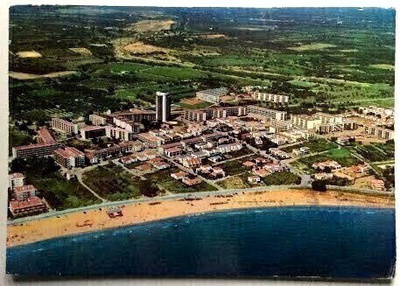 Ilmakuva Tarragona Cambrils Espanja