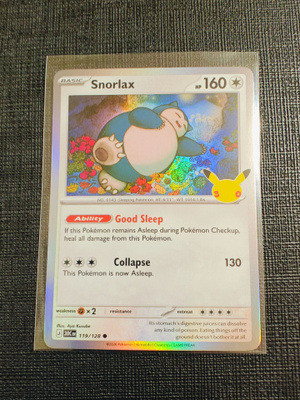 Pokemon 30th - Snorlax