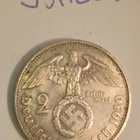 2 Reichsmark 1939 J natsisaksa hopeaa - pikkukuva 1