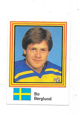 1983 SWE Semic MM-Tarra #12 Bo Berglund , Ruotsi