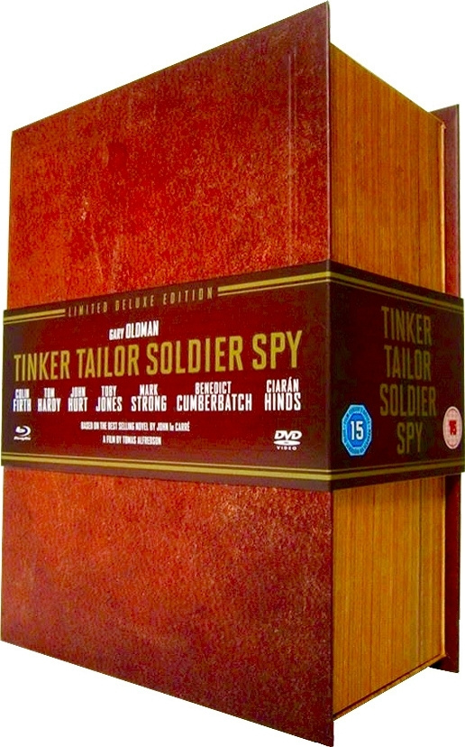 TINKER TAILOR SOLDIER SPY (2011) 3-Disc LE Deluxe Box *UUSI*