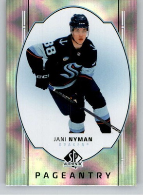 Jani Nyman 25-26 SP Authentic #P-54 Pageantry