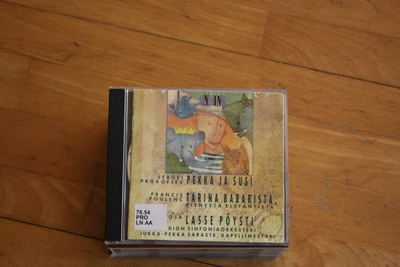 Prokofjev Pekka ja susi Tarina Babarista Saraste Pöysti  CD
