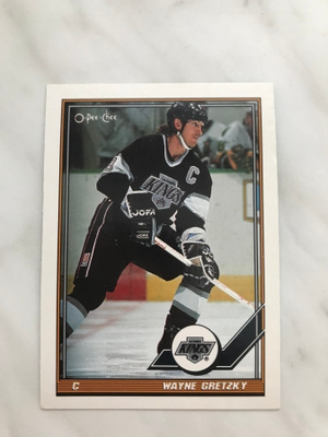 1991-92 O-pee-Chee Wayne Gretzky #321