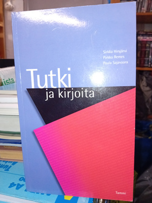 Hirsjärvi : Tutki ja kirjoita ( SIS POSTIKULU )