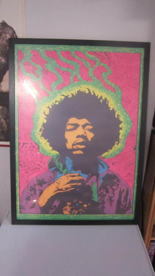 Hendrix Juliste 53x73 kehys - nouto