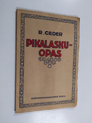 R. Ceder : Pikalasku-opas