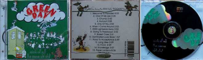 GREEN DAY: sick of all the same old shit - CD [SUPER RARE]