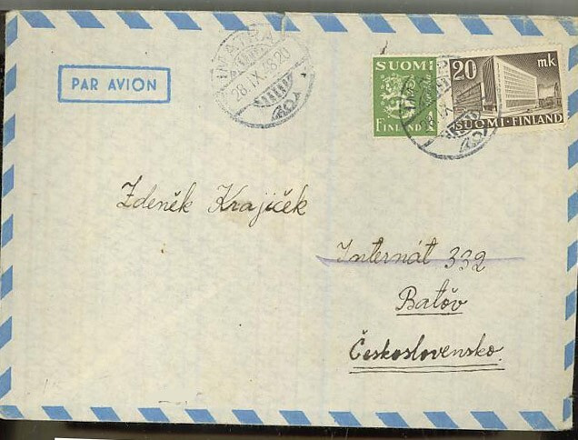 M30 1948 lentokirje CSR:ään