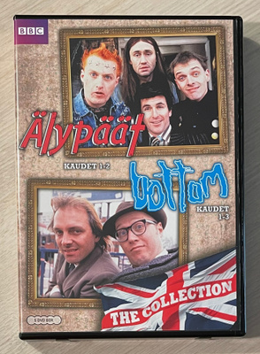 ÄLYPÄÄT (koko sarja) & BOTTOM (koko sarja) 5DVD (UUSI)