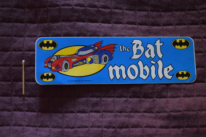 the bat mobile  batman  tarra