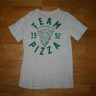 H&M Team Pizza harmaa t-paita 146-152 - pikkukuva 2
