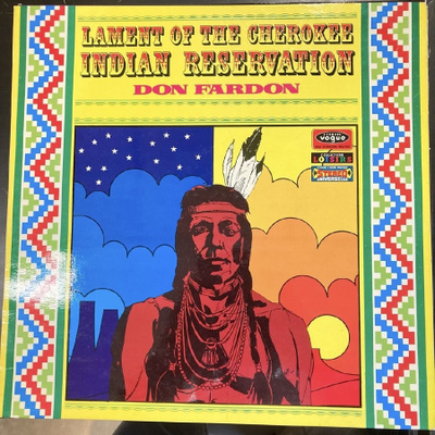 Don Fardon - Lament Of The Cherokee Indian Reservation LP