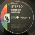 [LP] CANNED HEAT: HALLELUJAH - pikkukuva 4