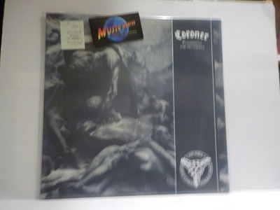 CORONER - PUNISHMENT FOR DECADENCE M-/M- EU 2018 LP