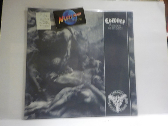 CORONER - PUNISHMENT FOR DECADENCE M-/M- EU 2018 LP