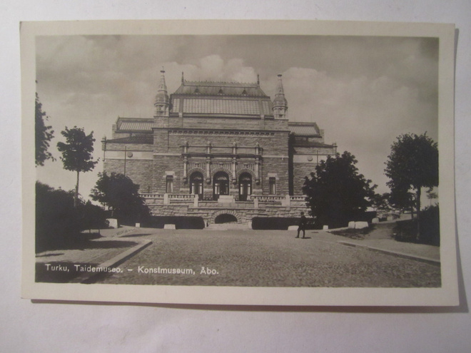 VANHA Postikortti Turku 1930-l  Alkup.Mallikappale