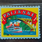 Päijänne vintage kangasmerkki - pikkukuva 1