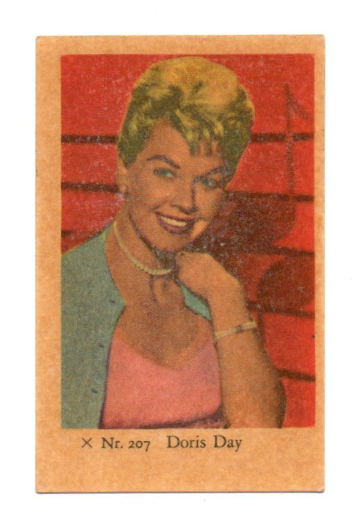 Purkkakuva X n:o 207 DORIS DAY
