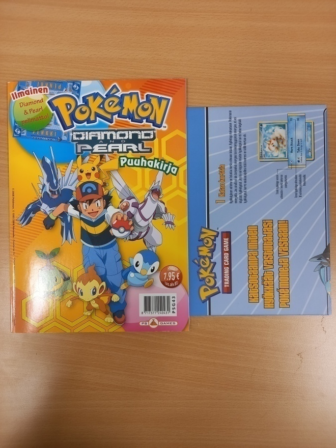 Pokemon, Diamond and pearl, puuhakirja, 2008