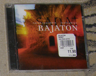 Lauluyhtye Rajaton - Sanat - CD