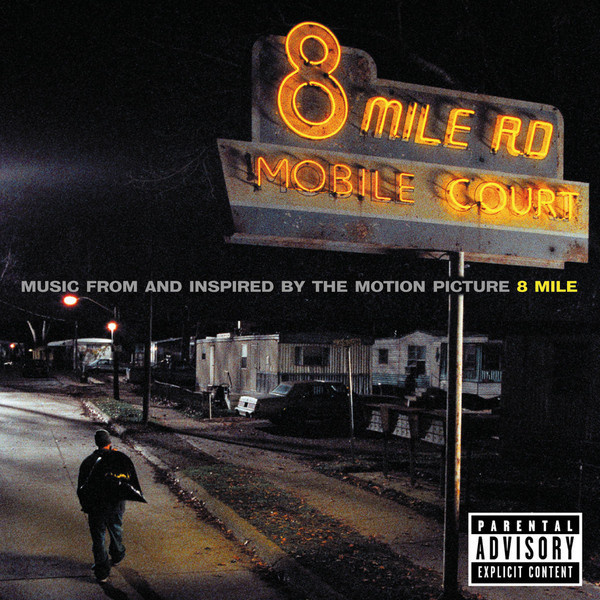 8 Mile soundtrack CD MINT!! Eminem 50 Cent Xzibit Jay-Z D12