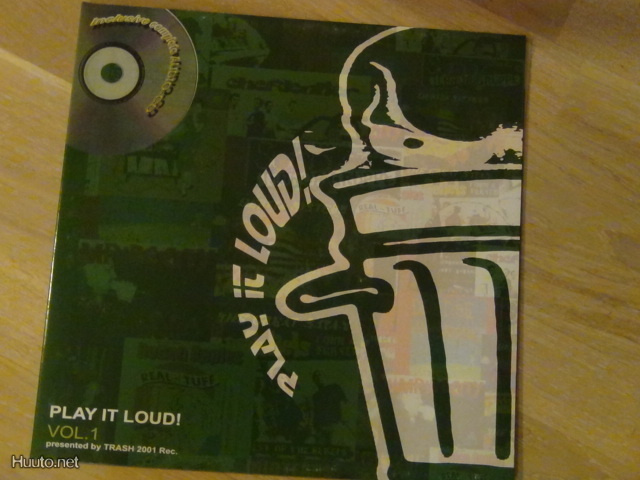 Play it loud! Trash 2001 rec kokoelma cd & lp soittamaton