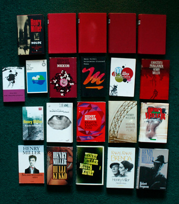 Henry Miller kirjapaketti KOKO TUOTANTO