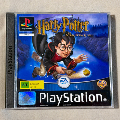 Harry Potter ja Viisasten kivi PS1-peli (PAL)