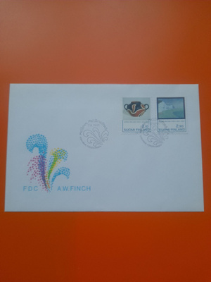 FDC Kuori 7.9.1991 2.10mk ja 2.90mk