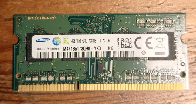 4GB DDR3 SODIMM