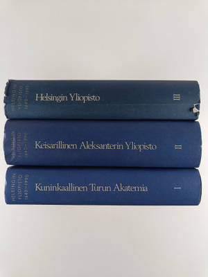 Matti Klinge : Helsingin yliopisto 1640-1990 1-3 : Kunink...