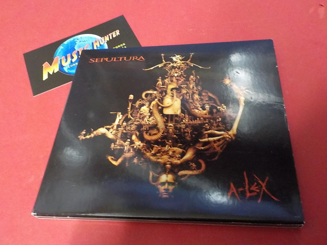 SEPULTURA - A-LEX CD KOLMELLA NIMMARILLA