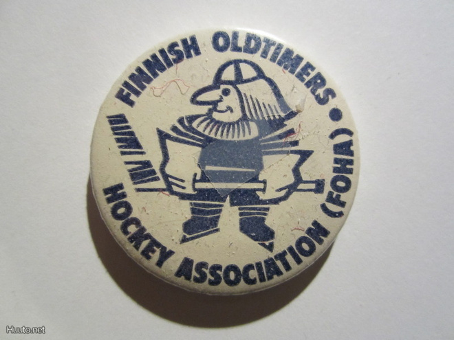 JÄÄKIEKKO FOHA BADGE HALK. NOIN 4cm