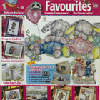 Ristipistolehti Cross Stitch DMC Favorites - pikkukuva 1
