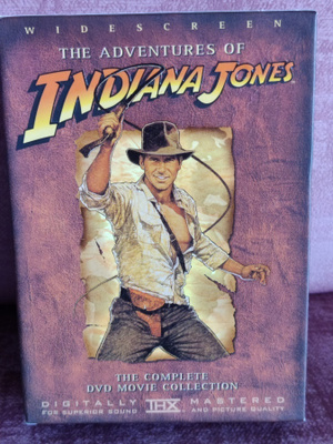 Indiana Jones 3 elokuvan boksi