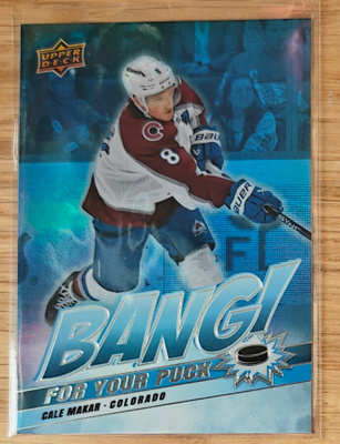 Cale Makar 2024-25 UD Series 2 Bang for your puck