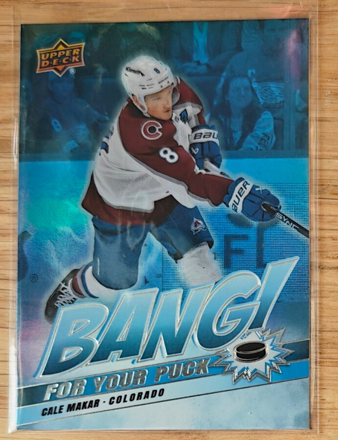 Cale Makar 2024-25 UD Series 2 Bang for your puck
