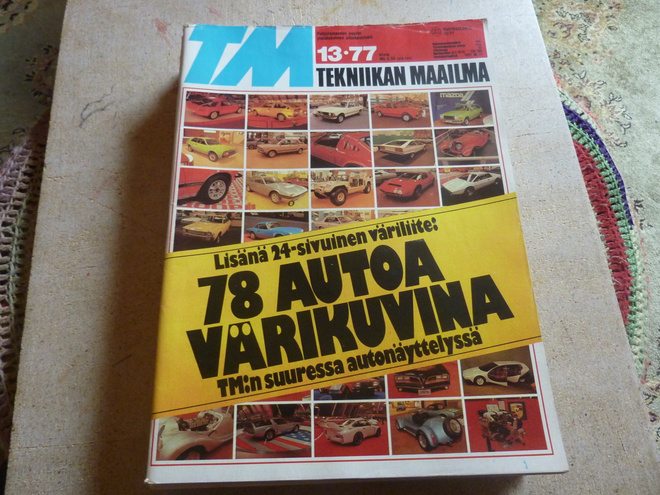 TM  13-77  Volvo 242 , Solifer SM , Tunturi SS