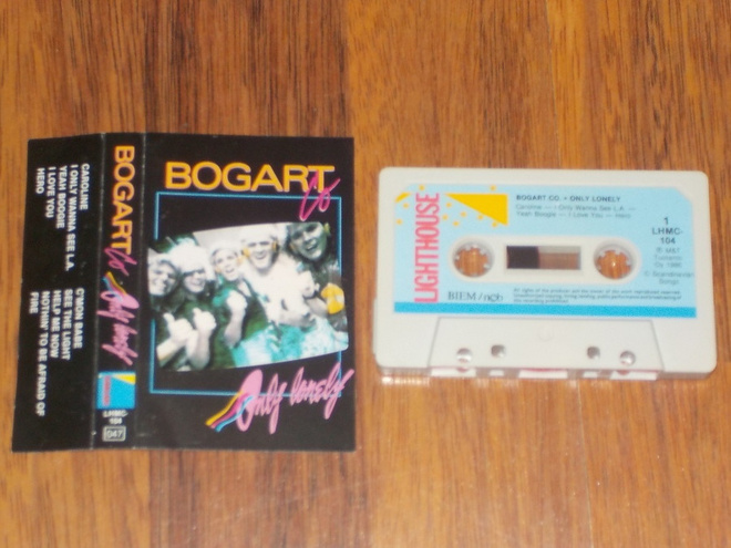 C-kasetti - BOGART Co - Only Lonely - 1986 EX+