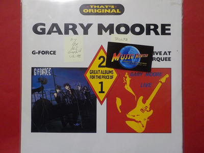 GARY MOORE - G-FORCE/LIVE AT THE MARQUEE - UK1988 M-/EX 2LP