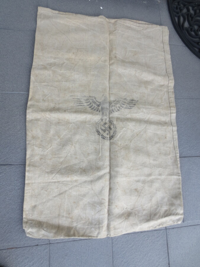 Natsi- Saksan  Kangas säkki iso v.1942