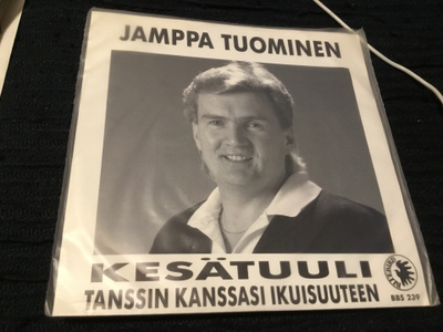 Jamppa Tuominen Kesätuuli nm single ps 1991