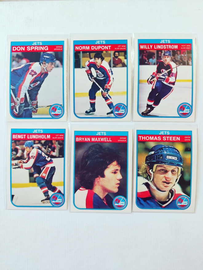 82-83 Opc - Winnipeg Jets 15kpl
