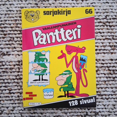 Vaaleanpunainen Pantteri sarjakirja 66