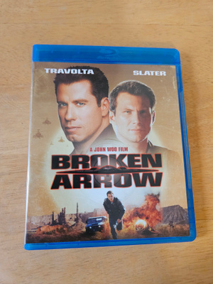 Broken Arrow (Blu-ray, alue A)
