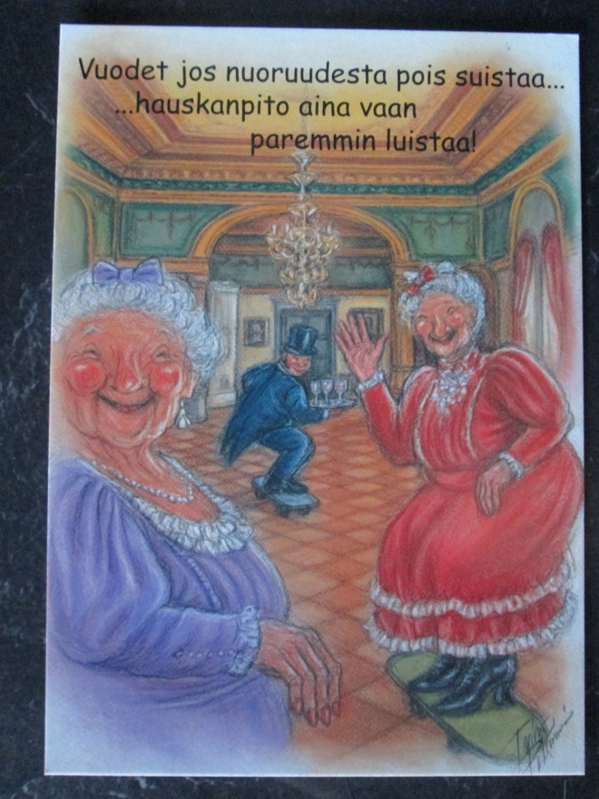 KULKEMATON TERHO PELTONIEMI HÖRÖLÄ SARJAA HÖRÖLÄ JUHLII